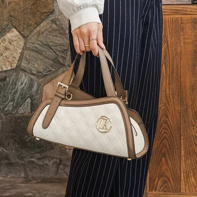 Vintage Quilted Shoulder Bag